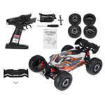 Радиоуправляемая багги MJX Hyper Go 4WD Brushless MEW4 Truck 1:16 - MJX-M162 , комплект раллийных колес в подарок
