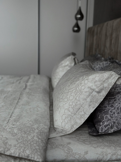 Постельное белье Lace Beige