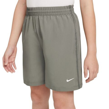 Шорты для мальчика теннисные Nike Boys Dri-Fit Multi+ Training - light army/white