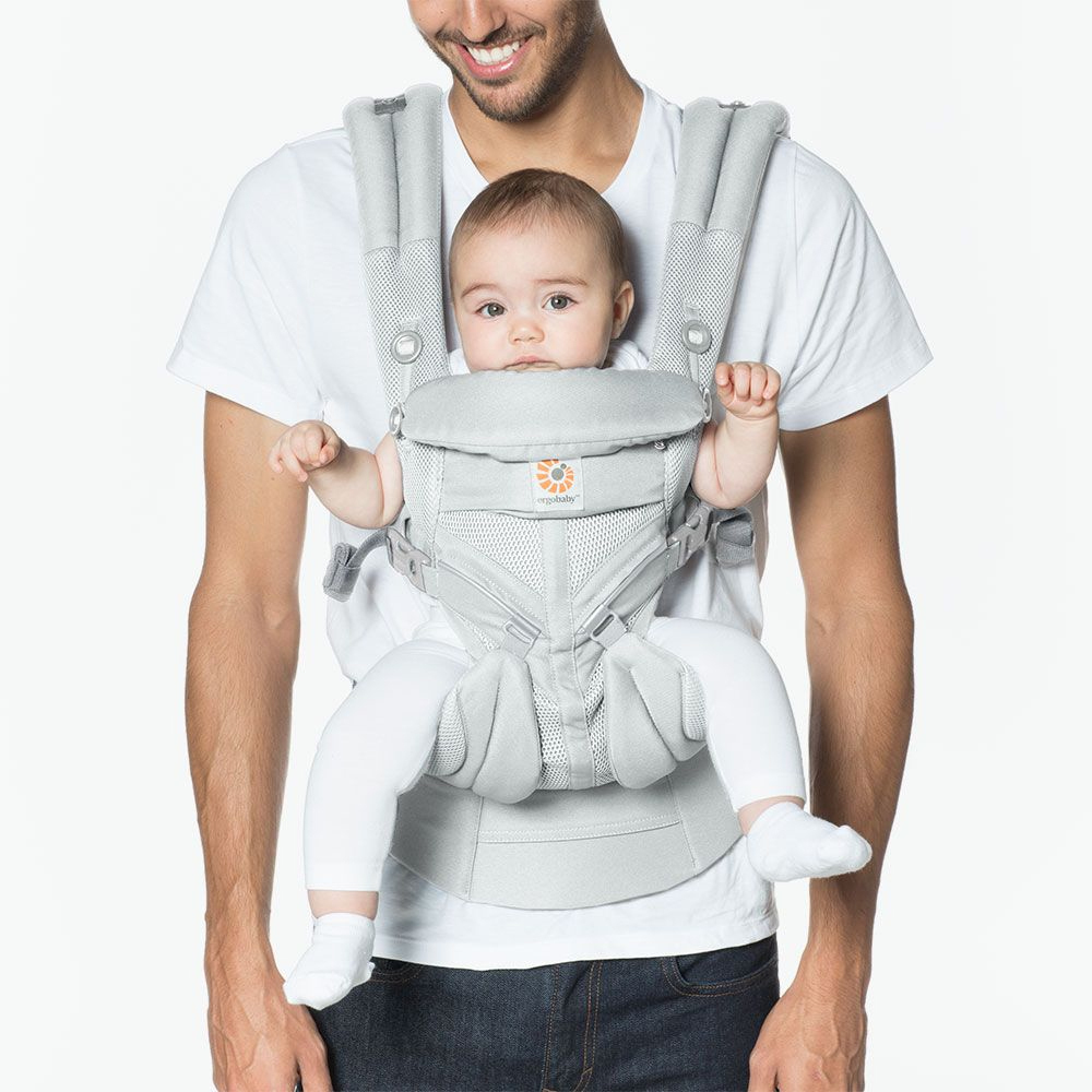 Эргорюкзаки ErgoBaby эргорюкзак Cool Air серый №1 — 9-0130