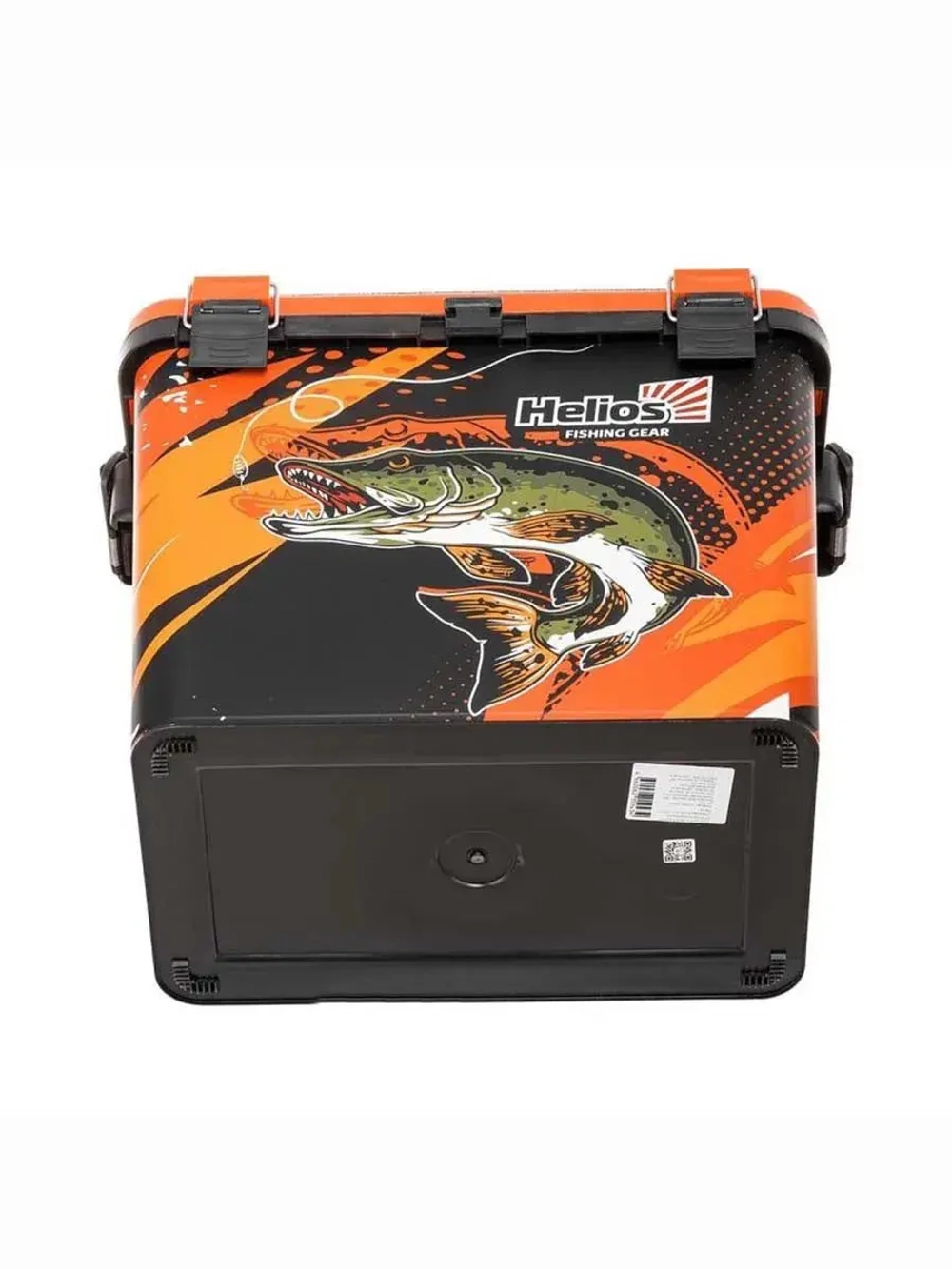 Ящик рыболовный зимний для хранения снастей PIKE оранжевый