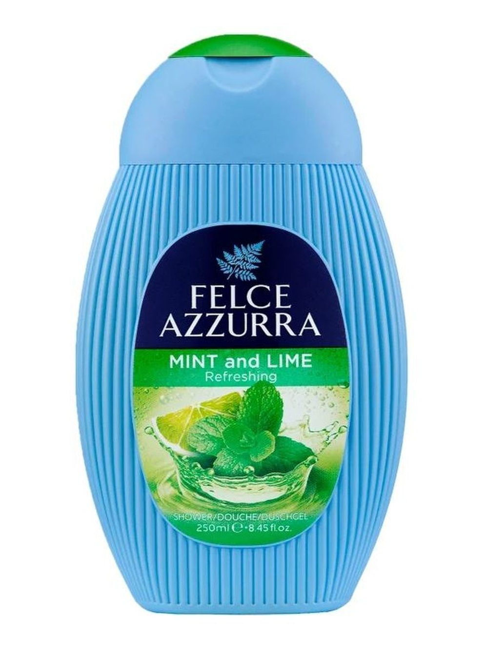 Felce Azurra Гель для душа «С живым ароматом для возрождения души и тела» Shower Gel Mint & Lime 250 мл