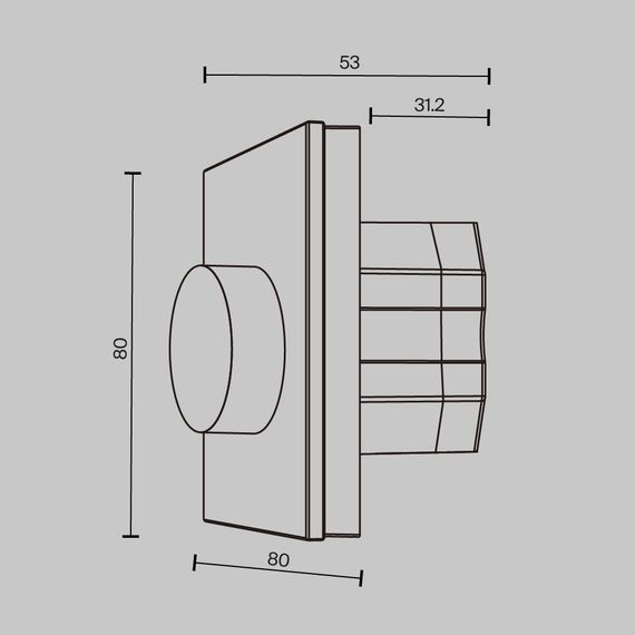 Панель управления Maytoni Lighting control 721036