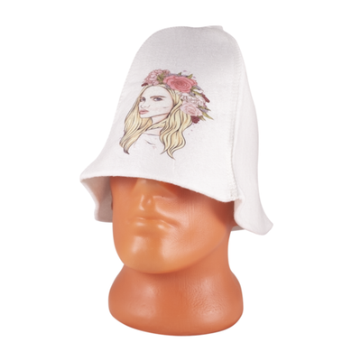 Шапочка банная Дама