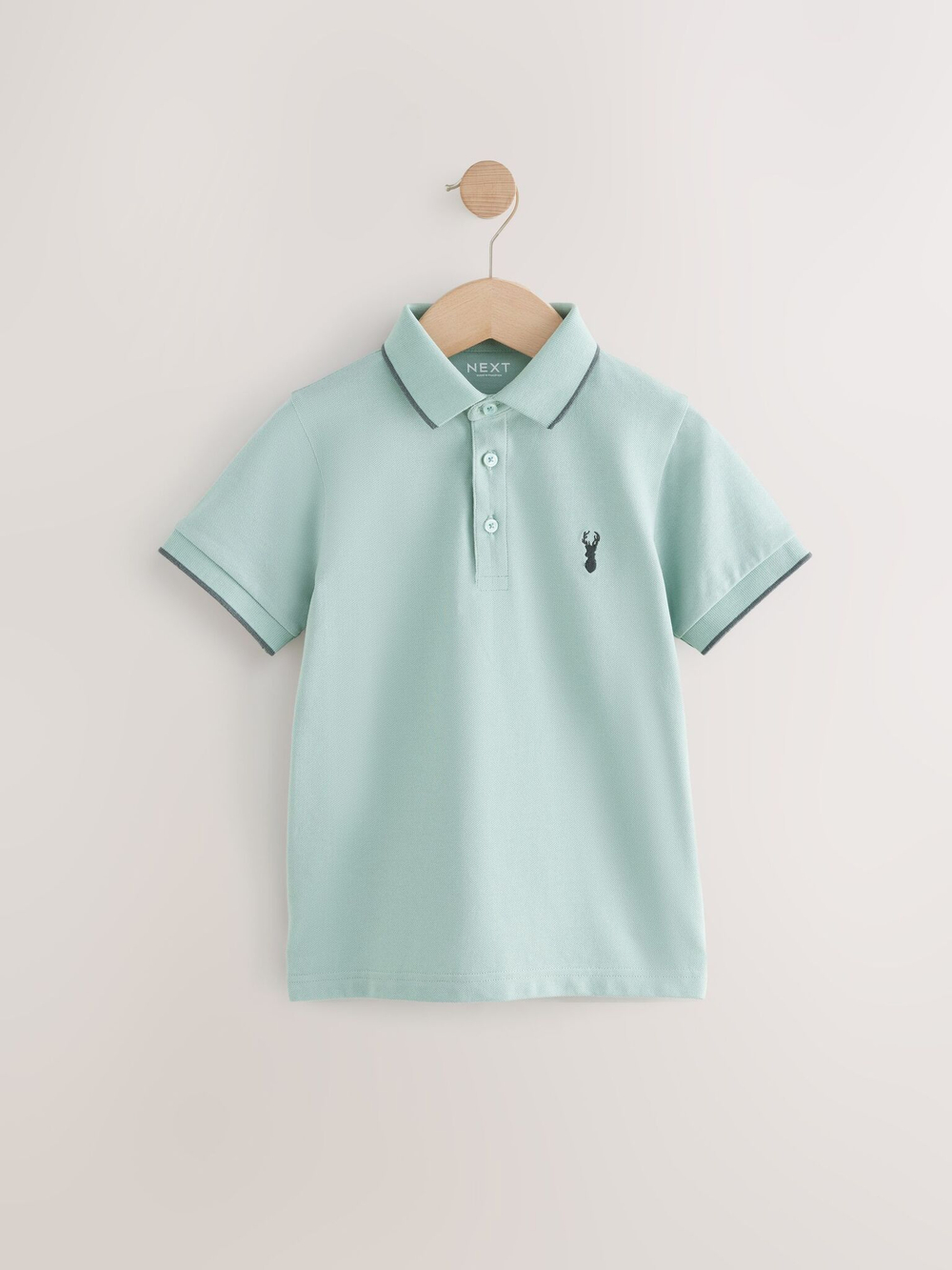 Поло для мальчика Next AK3-657, 3 шт., Мятный, Бежевый, Синий
