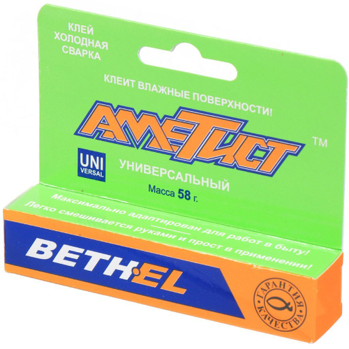 Клей холодная сварка универсальная "Аметист" 58г.