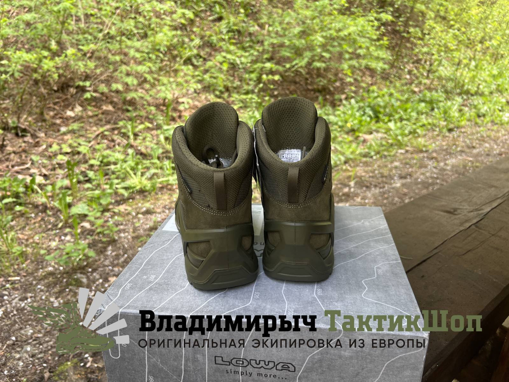 Ботинки LOWA Zephyr MK2 GTX Mid TF Ranger Green