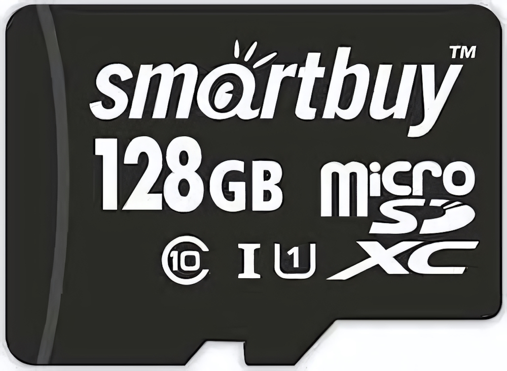 128 Gb microSD Smartbuy Class10 без адаптера