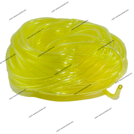 Топливный шланг в бухтах для б/к и б/п пластиковый прозрачный d-3мм, наруж. d-5мм, бухта 20м