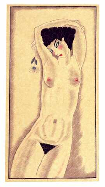 Jules Louis Felix Roy aka Sylvain Sauvage (1888-1948) - эротическое искусство французского художника