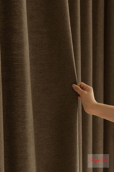 Nemon Blackout (коричневый) Шторы полный блэкаут 100% под лён