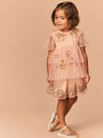 Платье для девочки Next E54-786, Персиковый