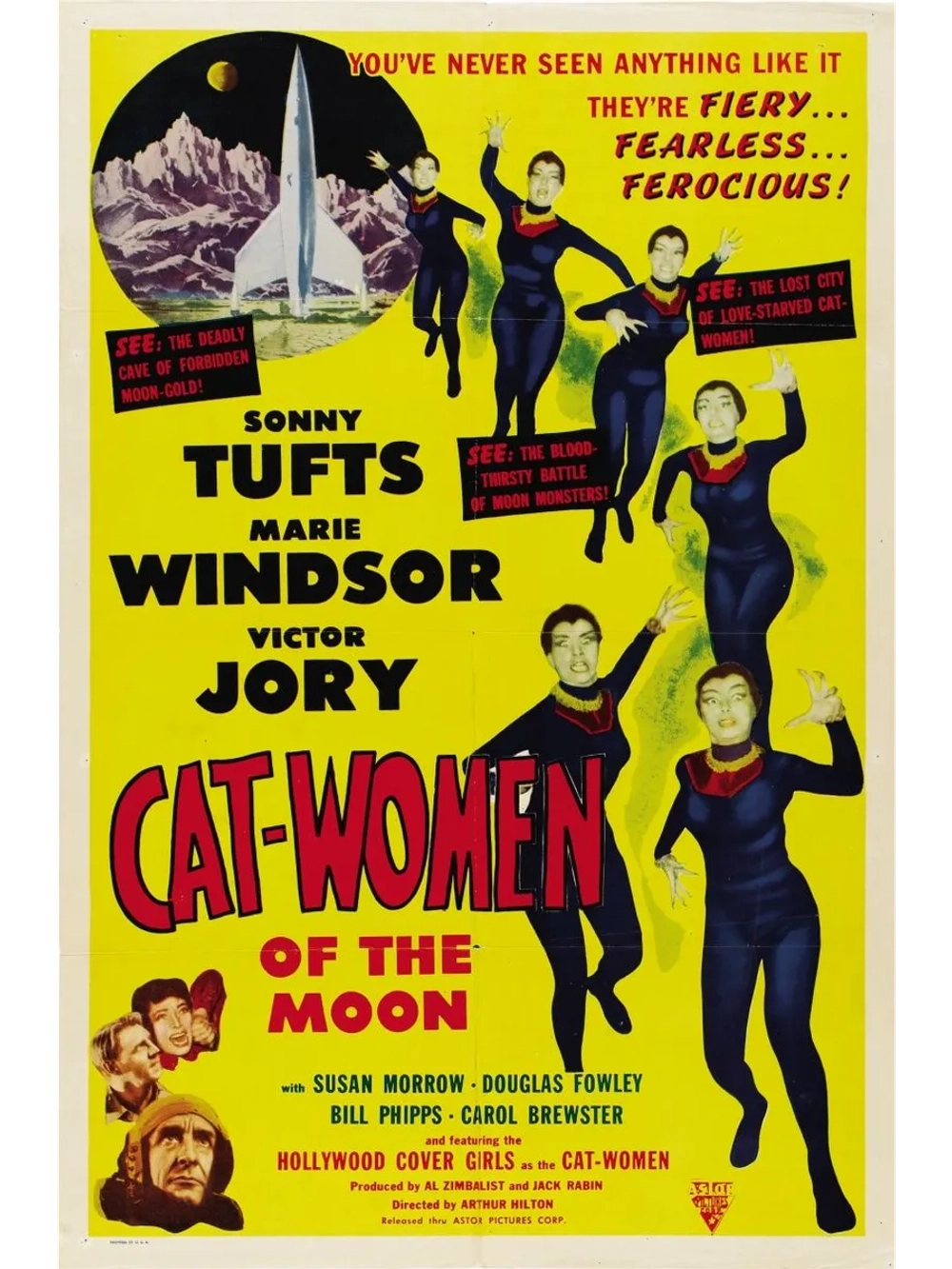 Женщины-кошки с Луны (1953) (DVD-R)