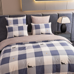 Комплект постельного белья Люкс Сатин 100% хлопок на резинке AR356