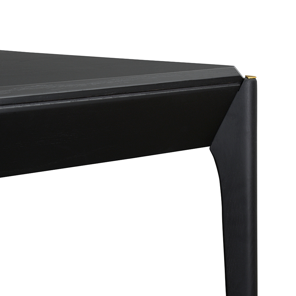 Стол обеденный aska, 85х180 см, черный