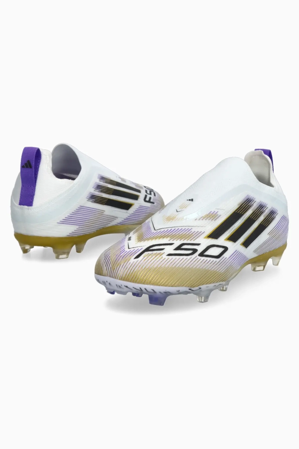 Бутсы adidas F50 Elite LL FG Junior - белый