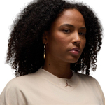 Баскетбольная женская футболка Jordan T-shirt Beige