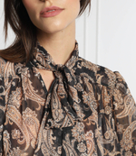 блузка Silvian Heach - черный(PGA22416BL)