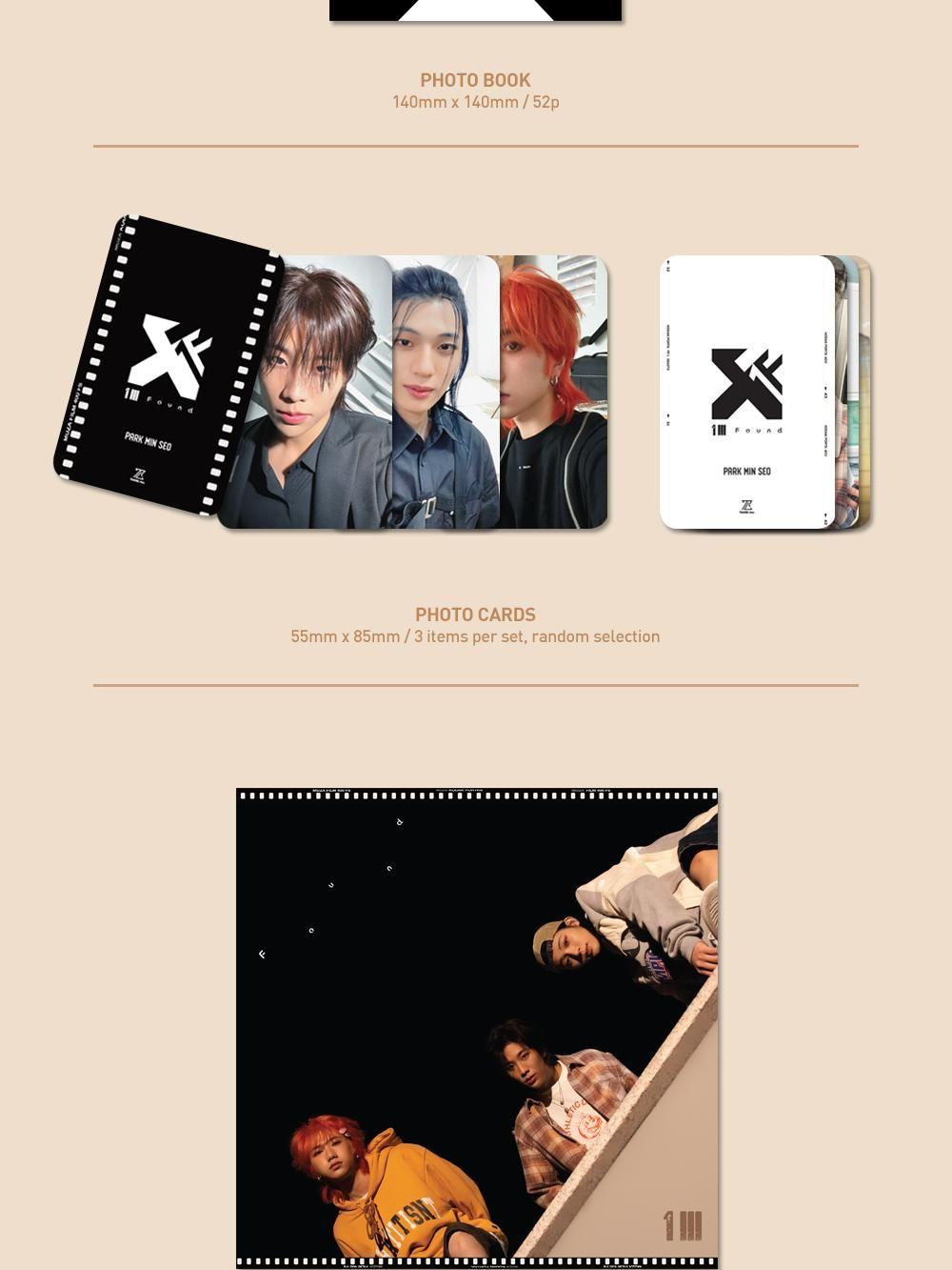 Альбом 13FOUND - FOUND 1st Mini Album