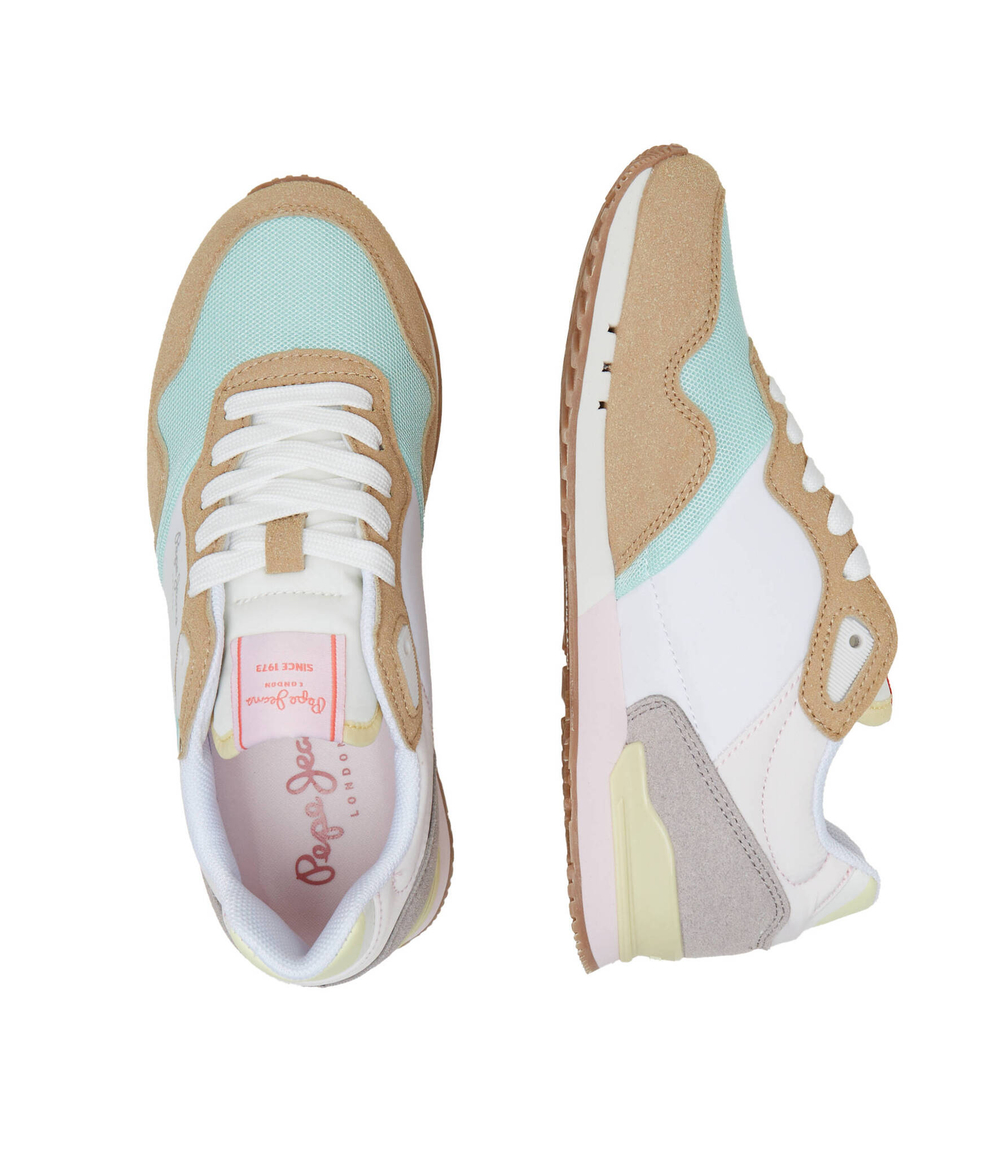 Кроссовки Pepe Jeans London - голубой(PGS40002)