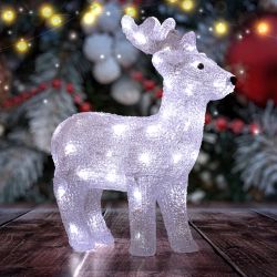 Светодиодная новогодняя фигура ЭРА ENIOF - 15 Олень 50 LED | Фигуры