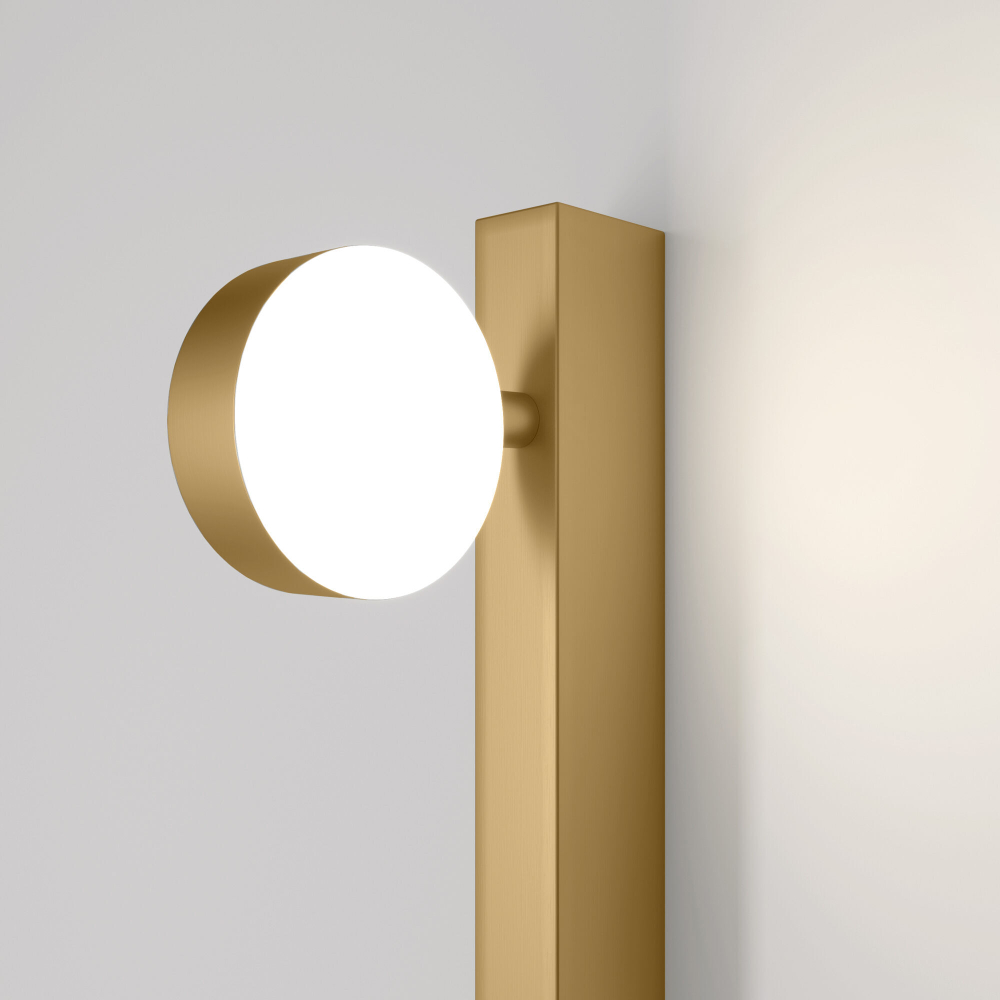 Настенный светодиодный светильник Elektrostandard Orco 40112/LED латунь