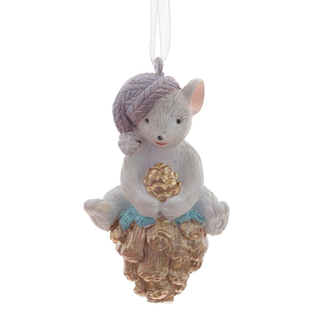 GAEM Изделие декоративное подвесное "Мышка", L6 W4,5 H6 см, 4в.
