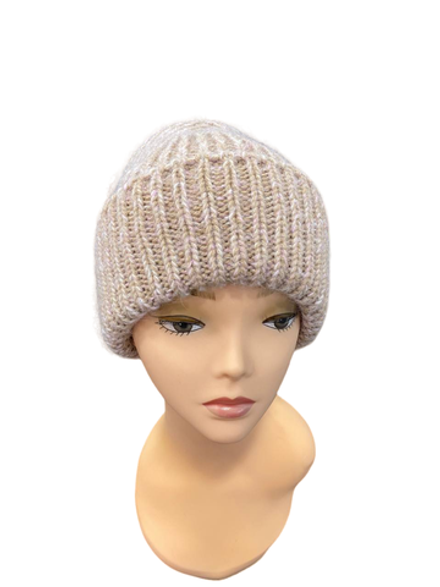 Шапка ШП216-08 бежевый меланж