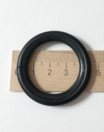 Карниз кованый "Готика Бакуло" однорядный d20 мм, цвет клен/черный