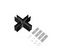 Соединитель Х-образный к 509027P/509037P Lightstar Uno Pro 509187P