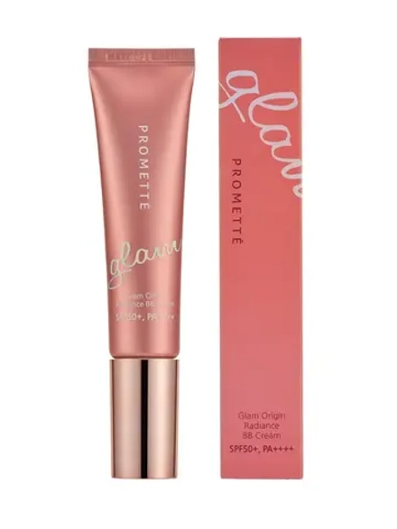 PROMETTE - BB КРЕМ ТОНАЛЬНЫЙ GLAM ORIGIN RADIANCE BB CREAM SPF50+ PA++++, 30 МЛ