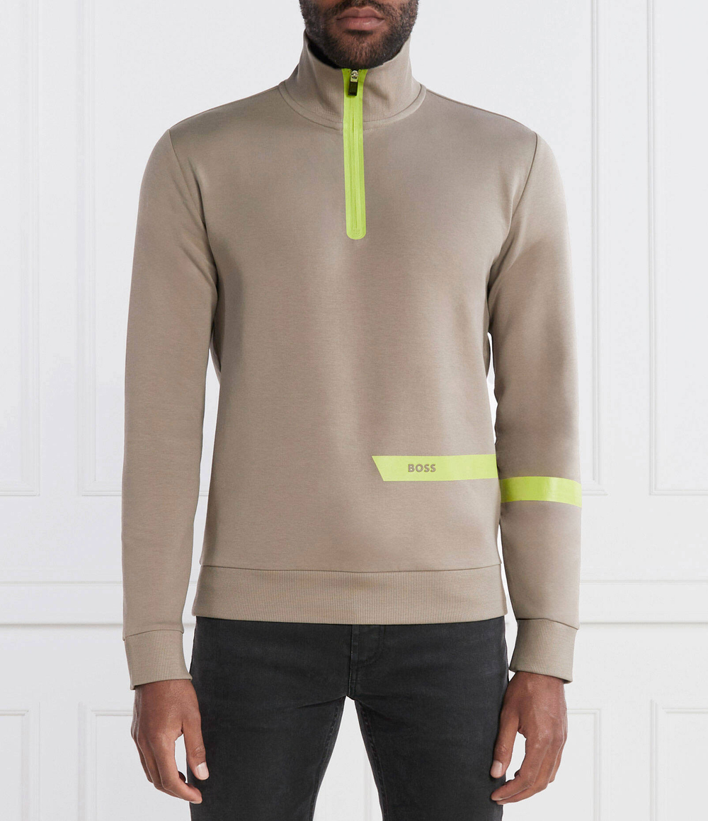 Худи Sweat BOSS GREEN - бежевый(50498278)