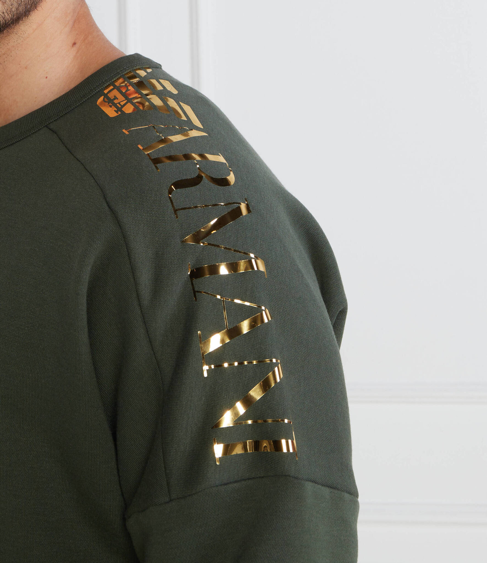 Худи EA7 - зеленый(6RPM23 PJHLZ)