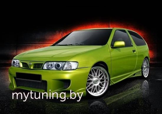 Передний бампер RADICAL на Nissan Almera N15