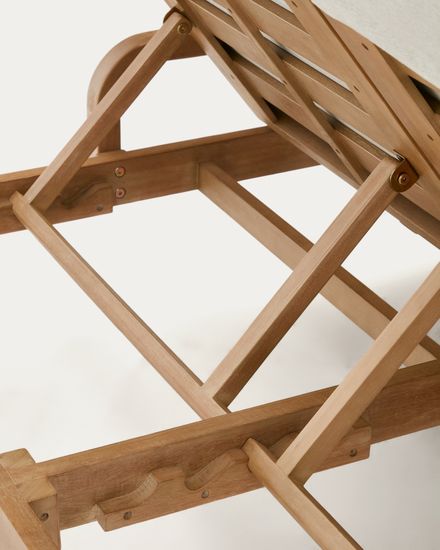 Двойной шезлонг Sonsaura из массива эвкалипта Испания La Forma