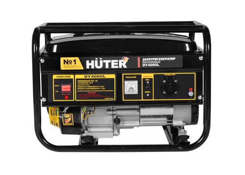 Портативный бензогенератор HUTER DY4000L - [3 кВт / 220V]