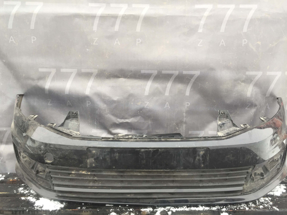 Бампер передний Volkswagen Polo 5 Sedan 15-20 Б/У Оригинал 6RU807221A