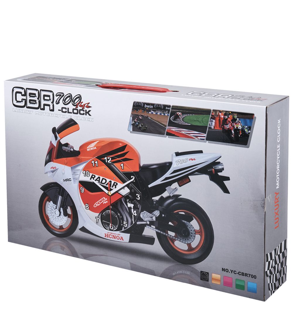 GAEM Art CL-04/6 Часы настенные «Супербайк» роз.