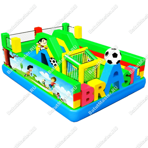 Коммерческий надувной батут "Футбольное поле"