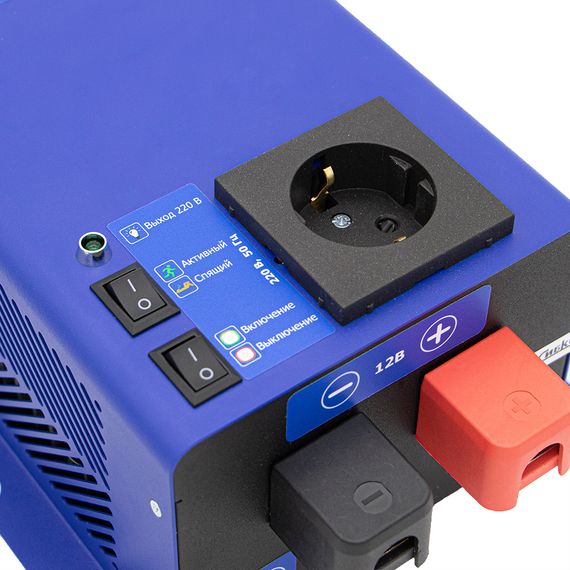 Инвертор СибВатт 1012 DC/AC, 12В/220В, 1000Вт, YASHEL Technologies Инвертор СибВатт 1012 DC/AC, 12В/220В, 1000Вт, фото №844823337