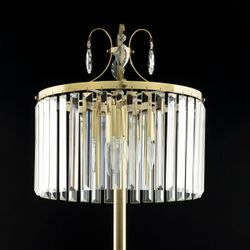 Citilux Инга CL335943 Торшер хрустальный Бронза