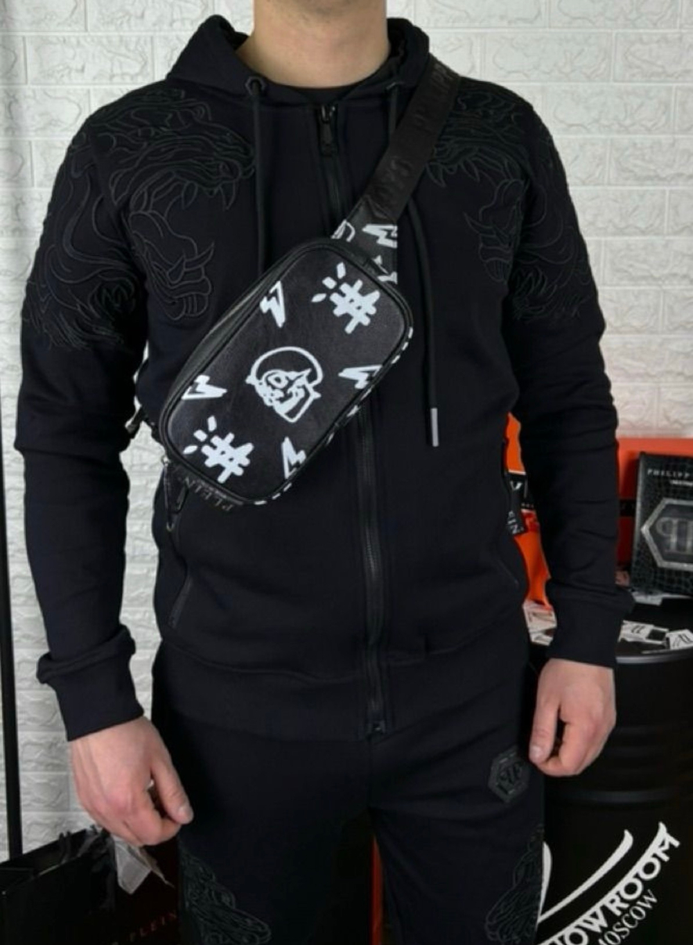 Сумка через плечо Philipp Plein