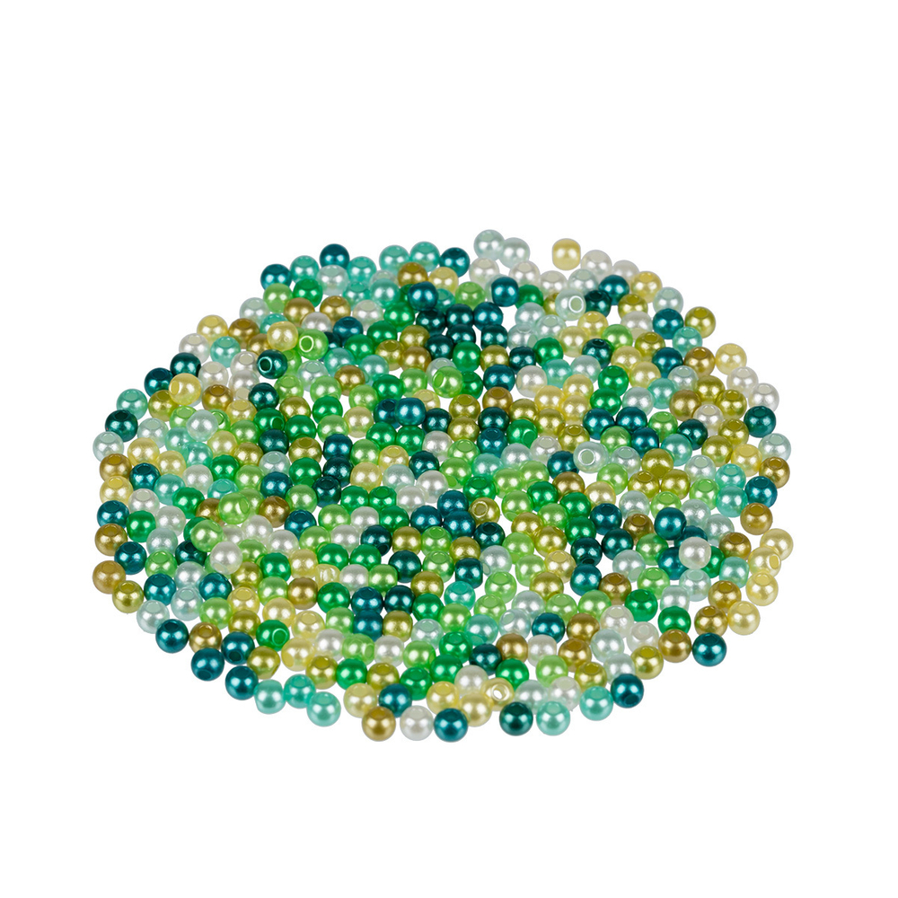 Бусина "Zlatka" MIX №07 пластик