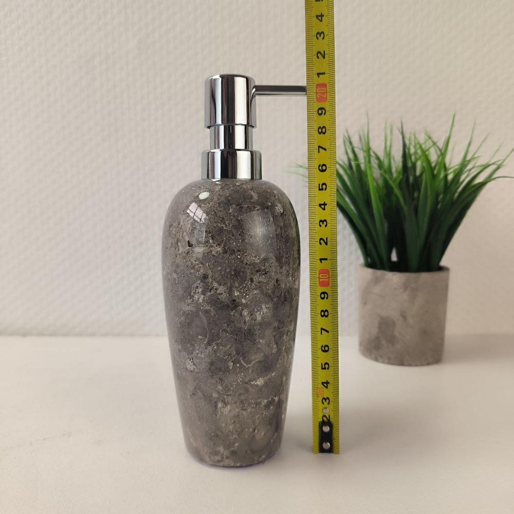 Дозатор для мыла из мрамора Grey DM-63963 (76)