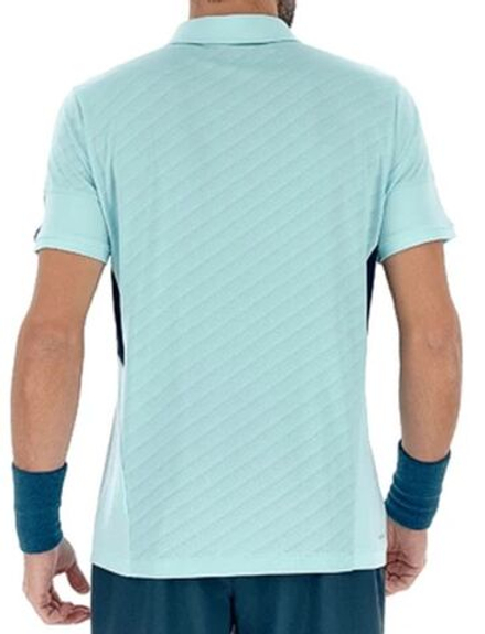 Теннисное поло Lotto Tech I D1 Polo - blue 2975C