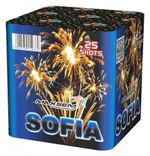 Батарея салютов "SOFIA"  0,8"/25 залпов
