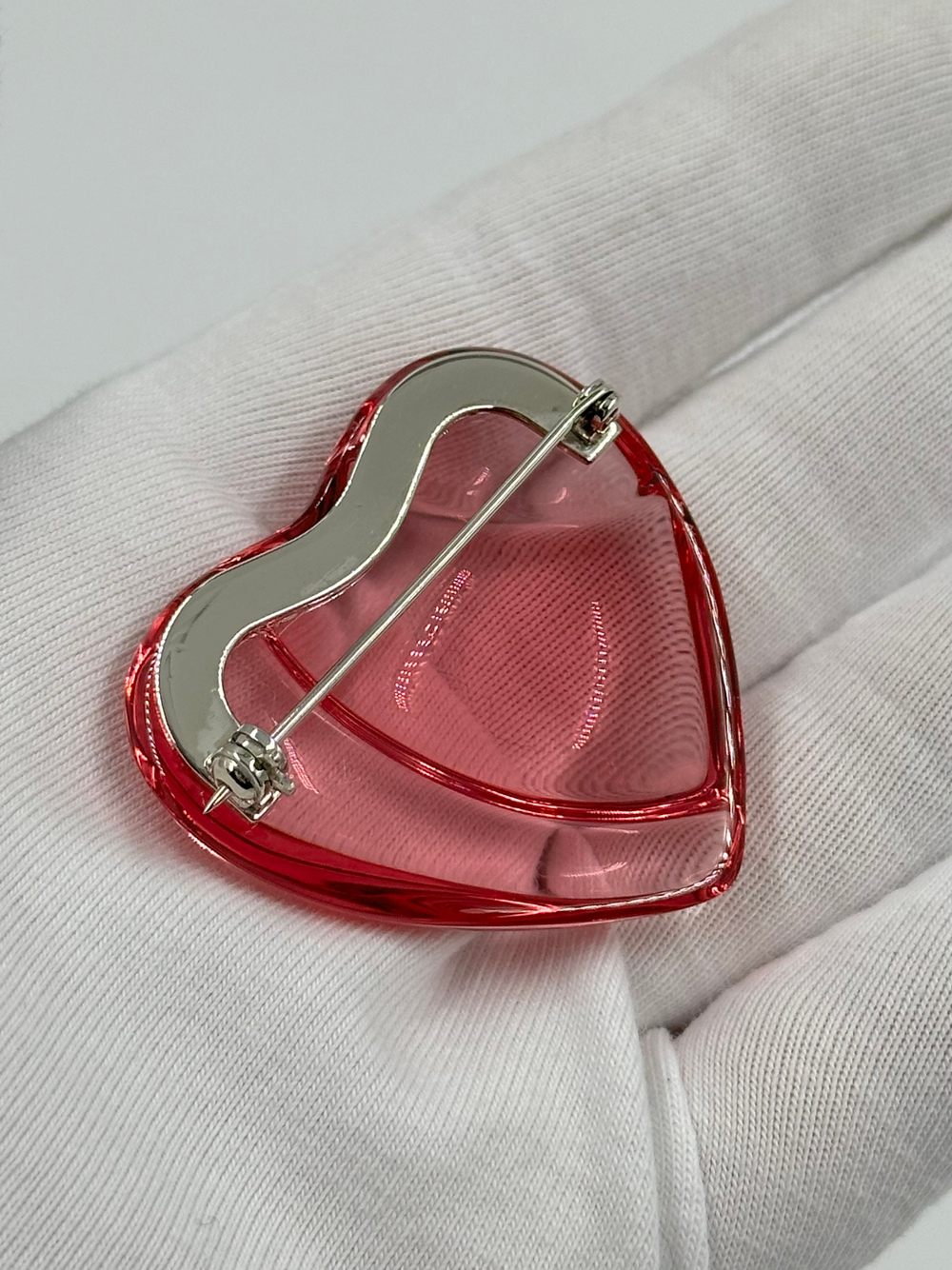 Брошь Сердце Baccarat