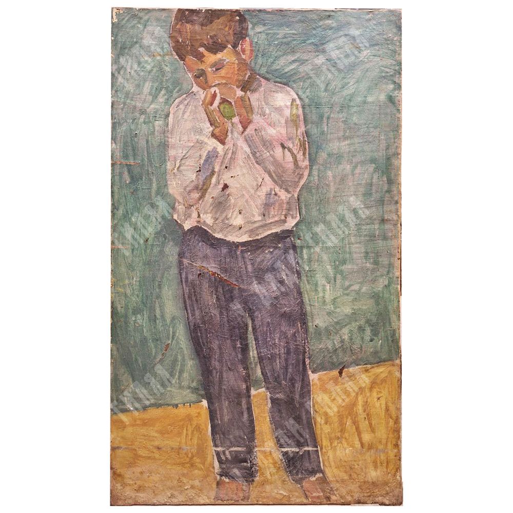Баландин П. А. Лев. Бронза, литьё. 1950-е гг.