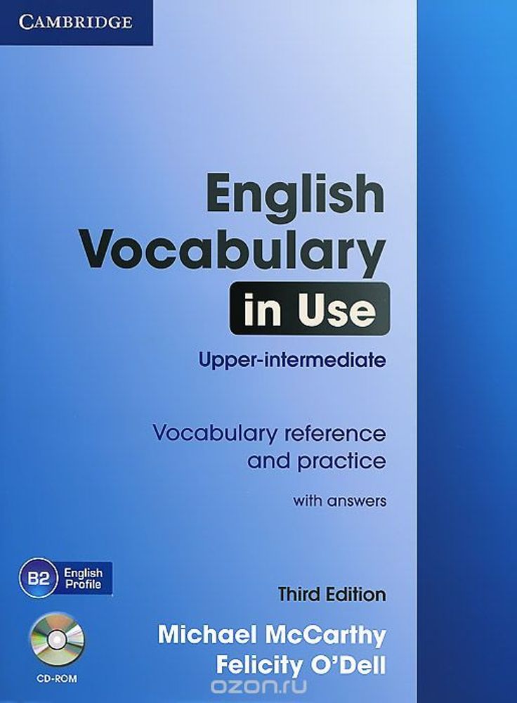 English Vocabulary in Use: Upper-intermediate: With Answers (+ CD-ROM)