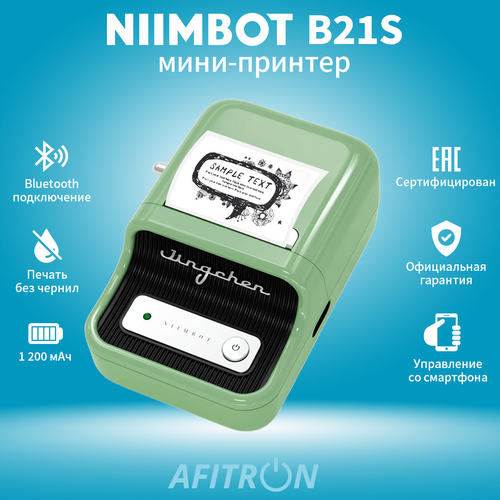 Принтер NIIMBOT B21S red
